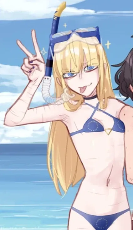 Avatar of Your narcissistic ass friend who lowkey loves you | Blonde girl