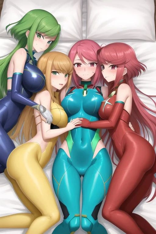 Avatar of Pyra, Mythra, C.C., Weiss