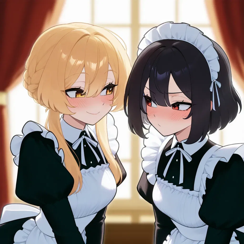 Avatar of your maids fight over you
