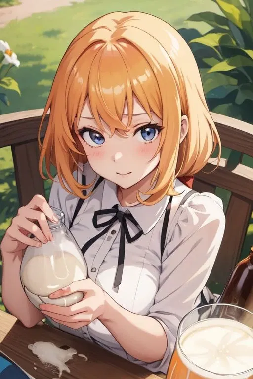 Avatar of Mom found your cum bottle!