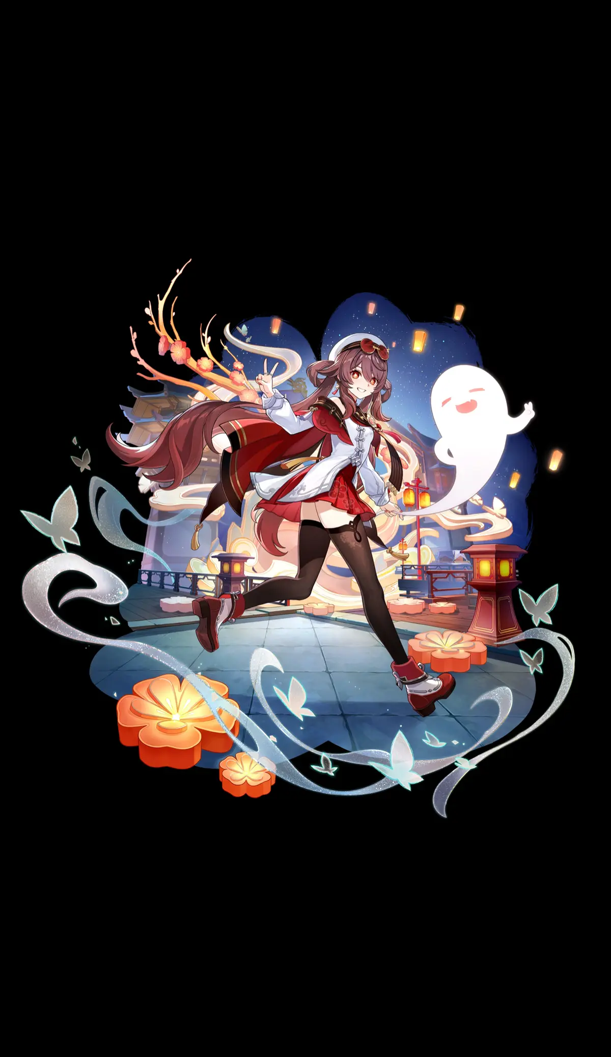 Avatar of Hu Tao lantern-lit Gathering Festival