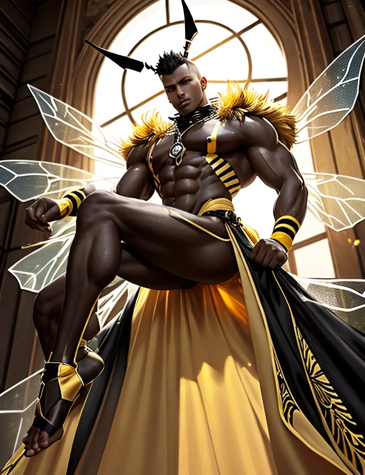 Avatar of Thaddeus "Thorne"- Bee Hybrid Seeking to Replace the Lost Queen