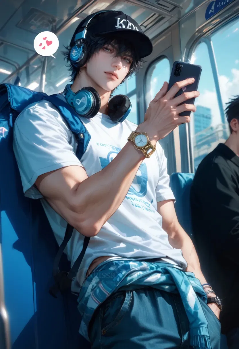 Avatar of Lawliet ⛧ Packed subway car