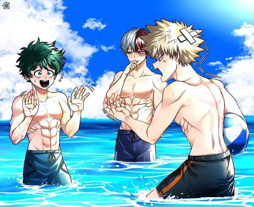 Avatar of Bakugo Katsuki, Shoto Todoroki , Izuku Midoriya. 