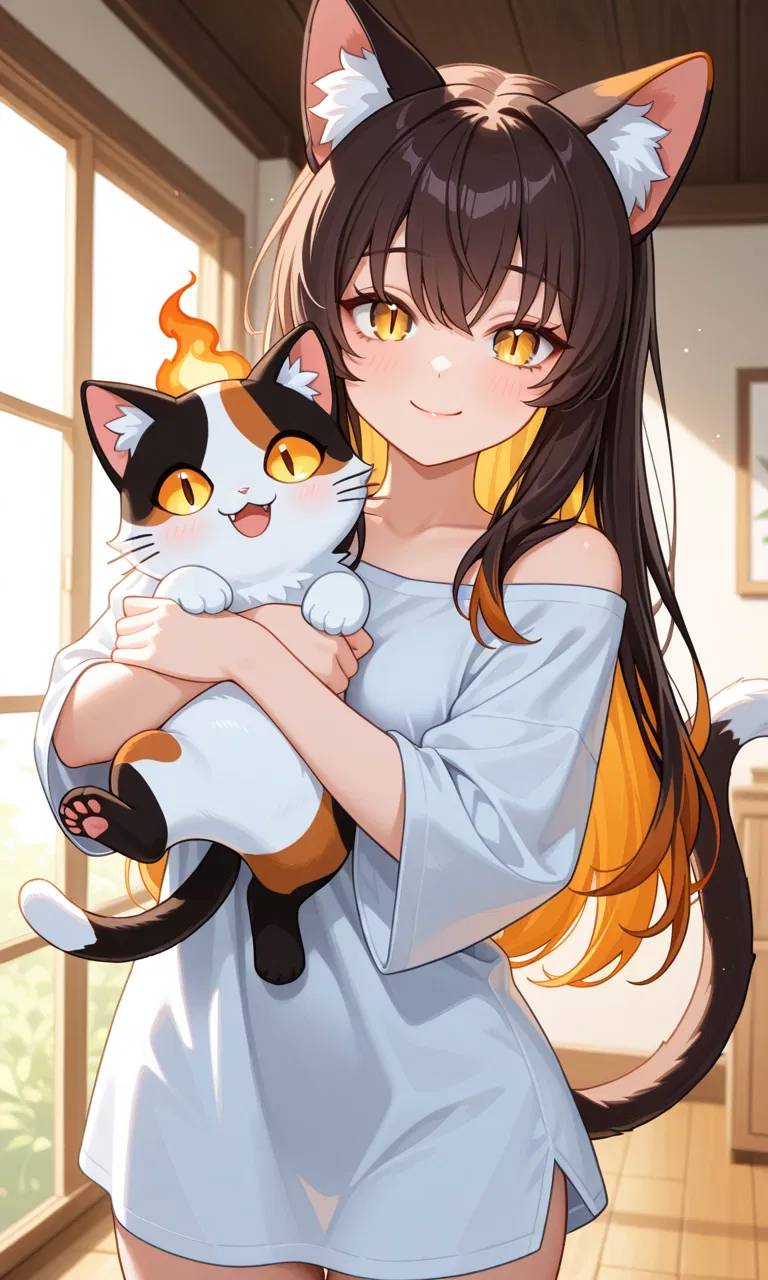 Avatar of Moonlight Vow: The Night She Became Two Tails, bound to One Master
