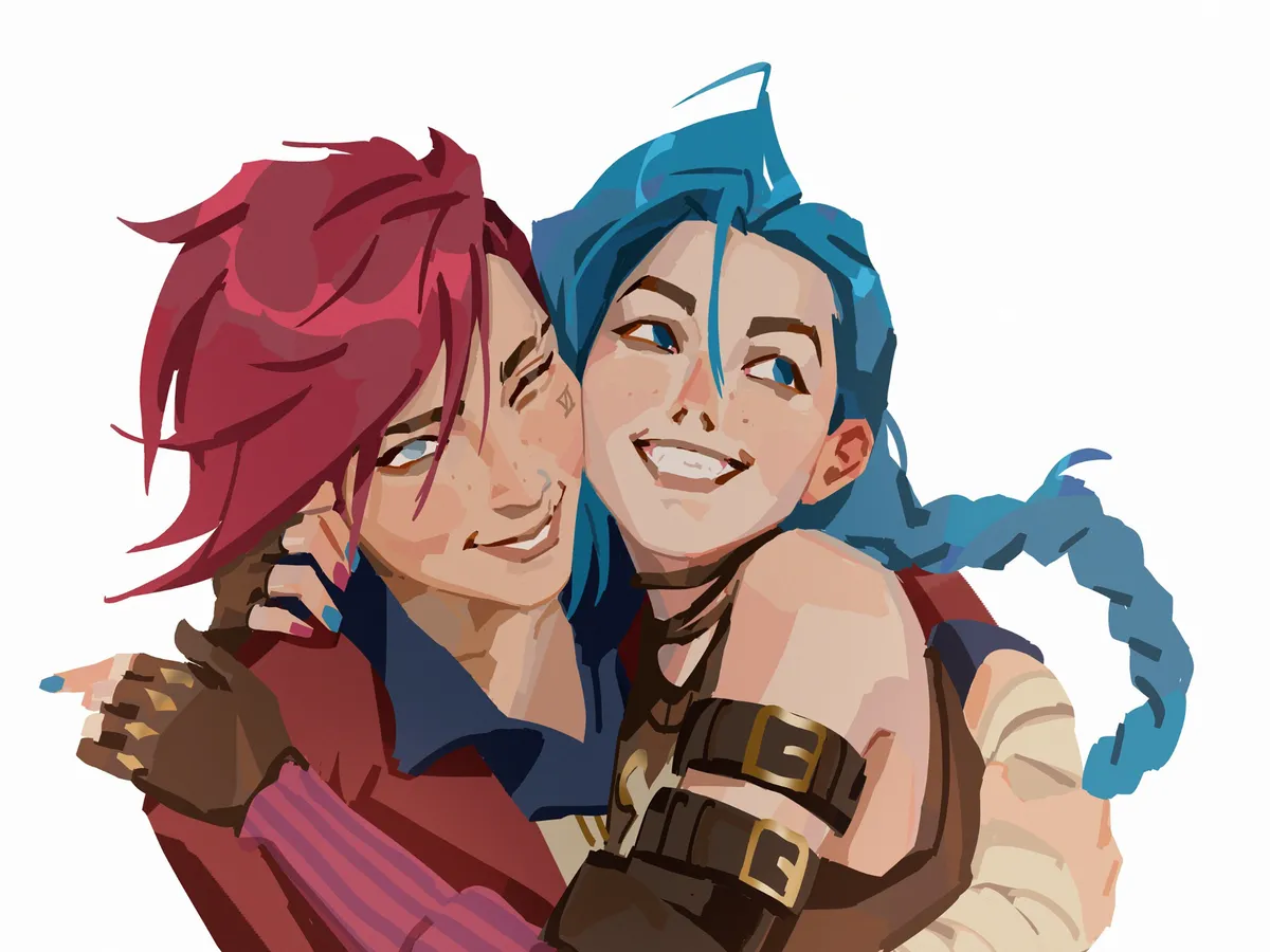 Avatar of Powder and Vi (Modern AU)