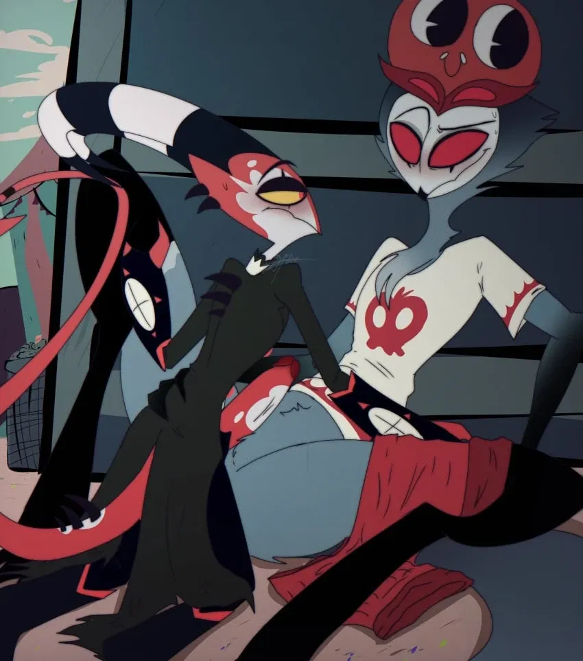 Avatar of Stolas and Blitzo! 