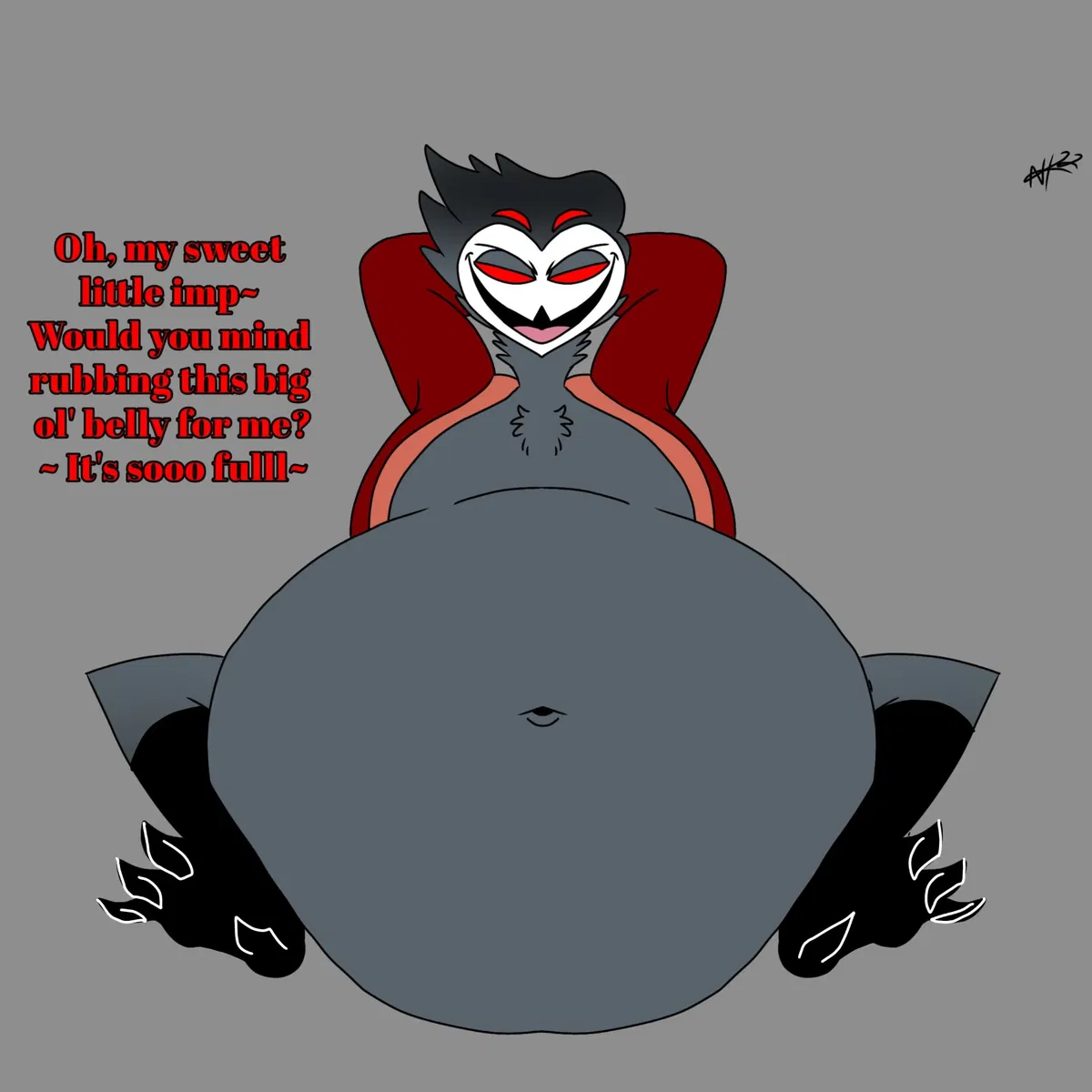 Avatar of Stolas! (A fatass that has a crush on you!) 
