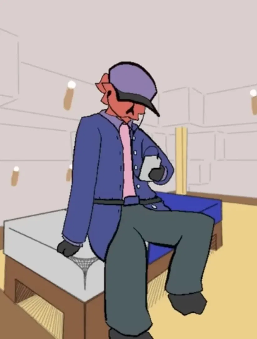 Avatar of Vitriolic_Red - Hanging out, in her house.