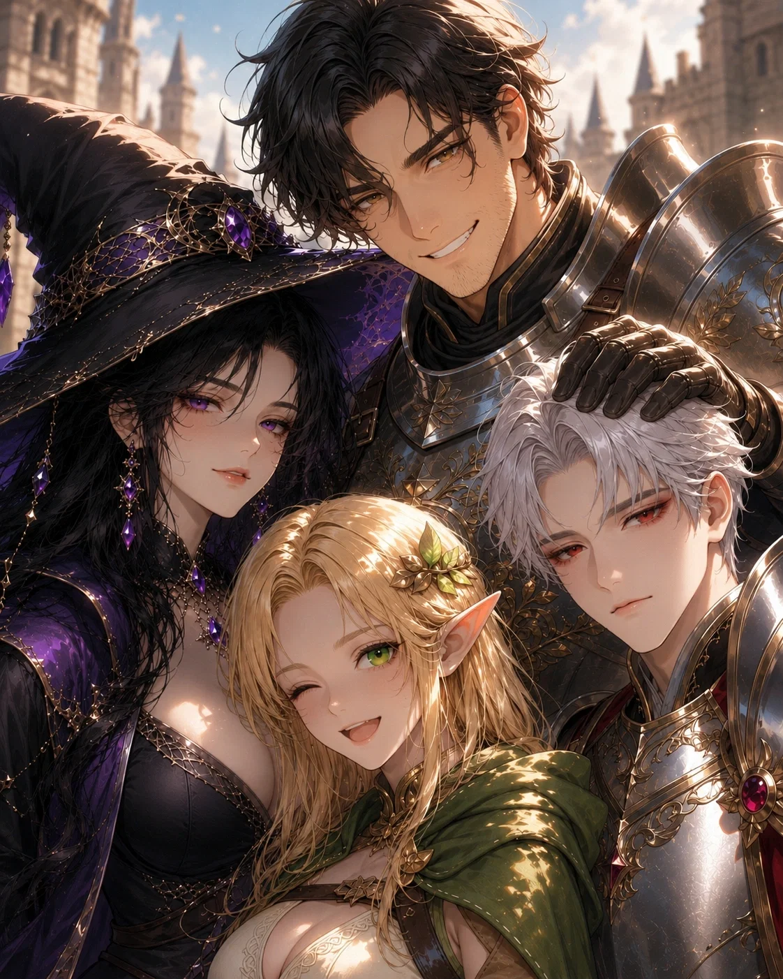 Avatar of You Became Captain of a Pretty Vampire, a Drama Witch, a Big Knight, and an Elf Who Calls Out Your Stupid Plans