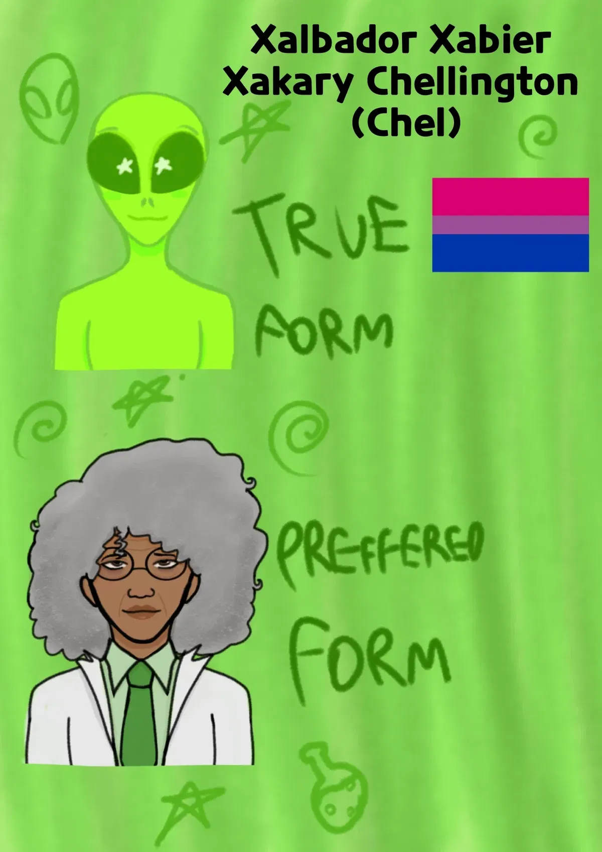 Avatar of Cartoonishly Evil Alien Scientist that kidnapped you