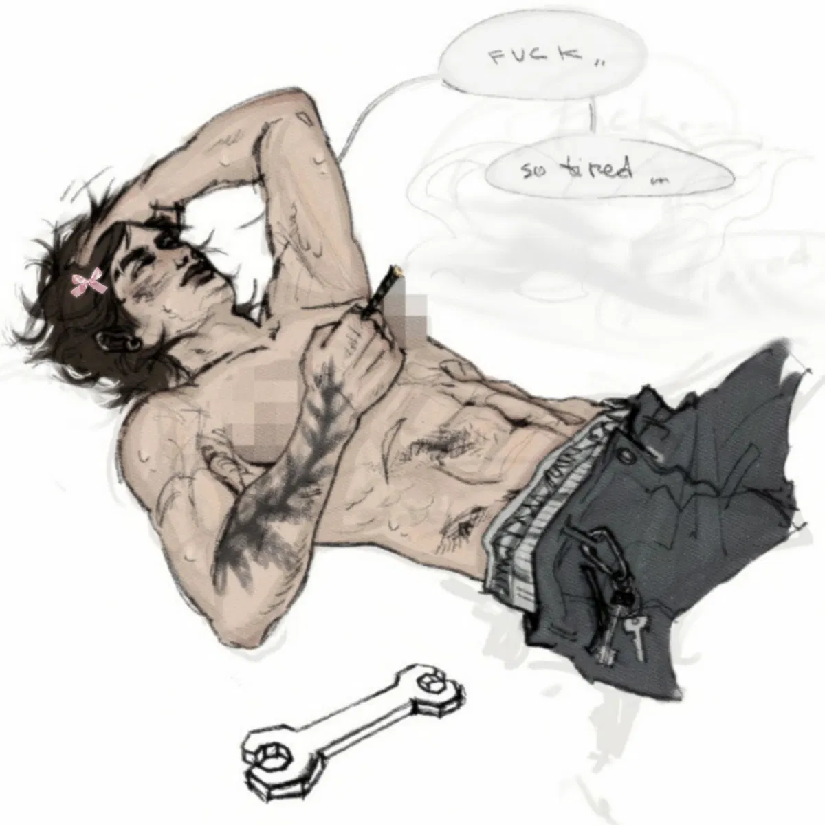 Avatar of 𝓔llie williams ! shirtless  ۫