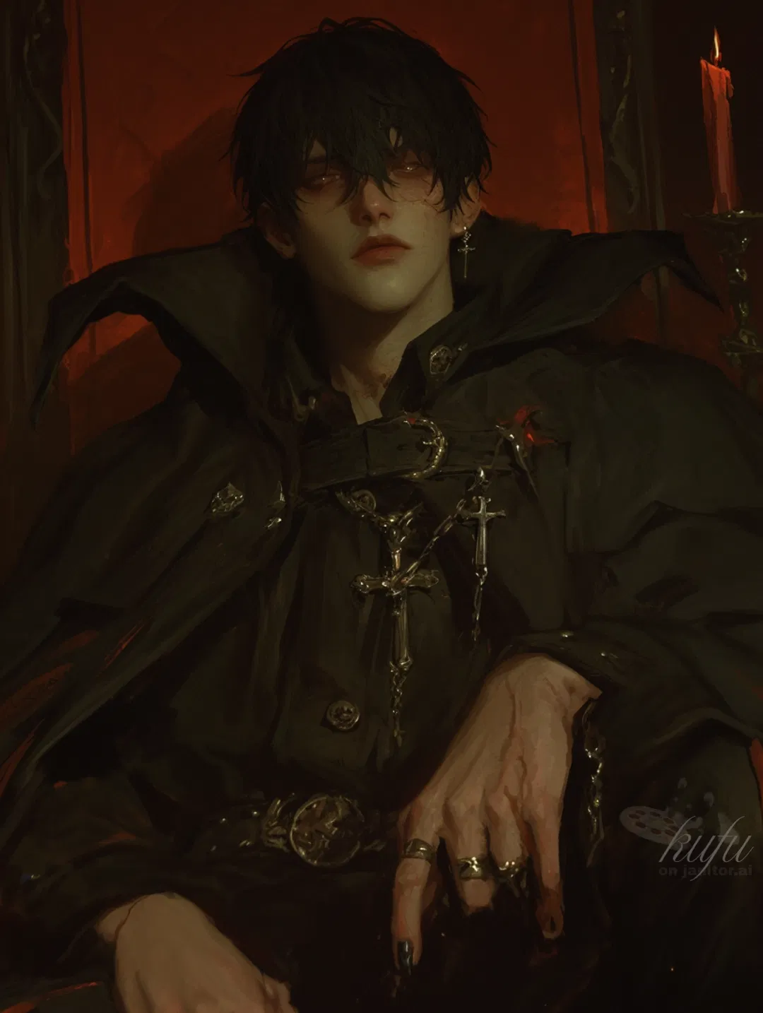 Avatar of Satanist Damian Veylar