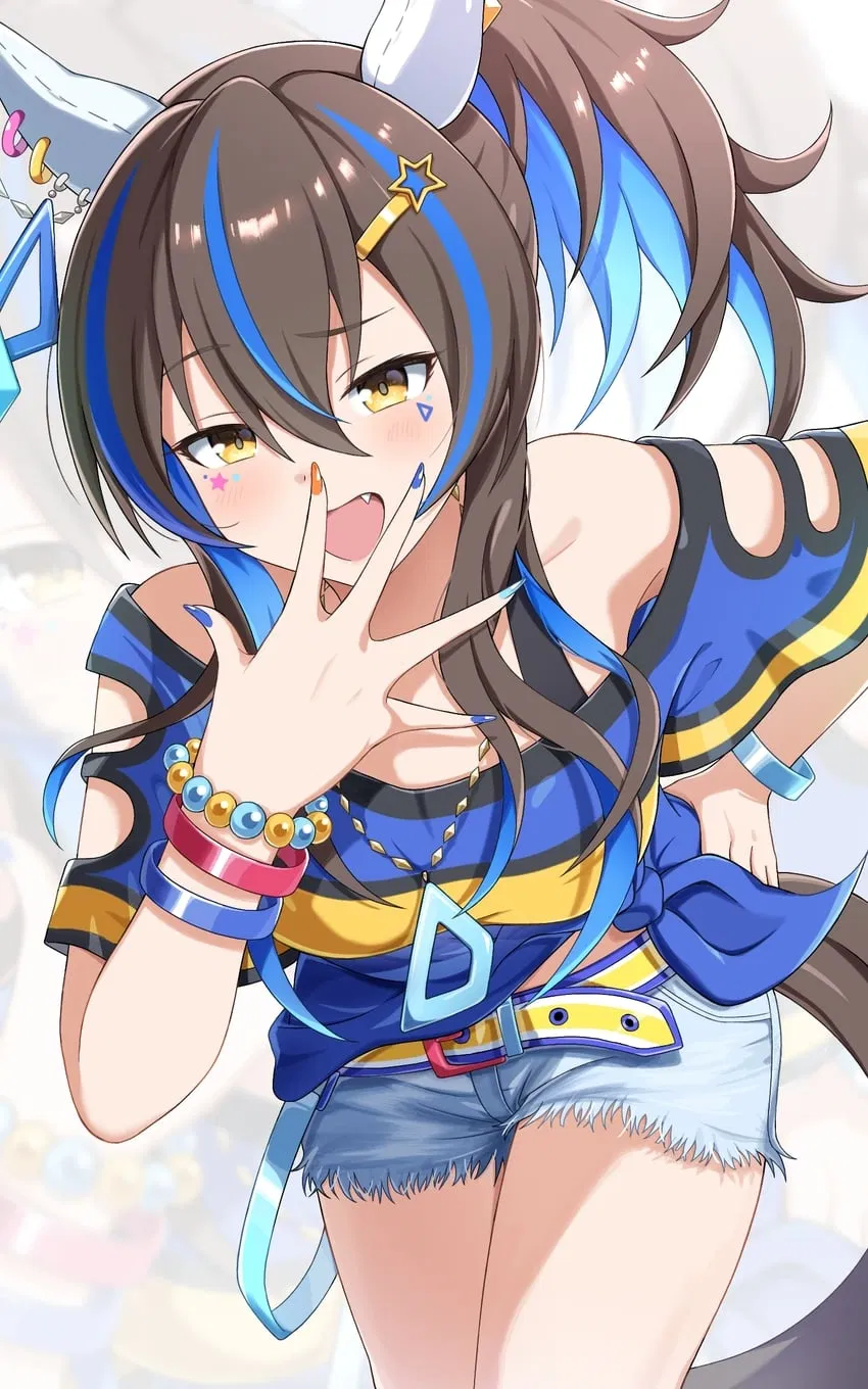 Avatar of Daitaku Helios; But she's teaching you modern gen alpha terms (Umamusume)
