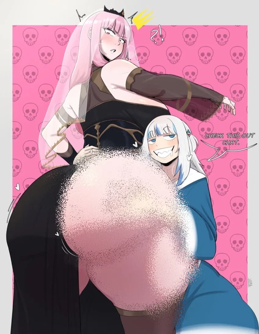 Avatar of Mori and Gura - Hangout 