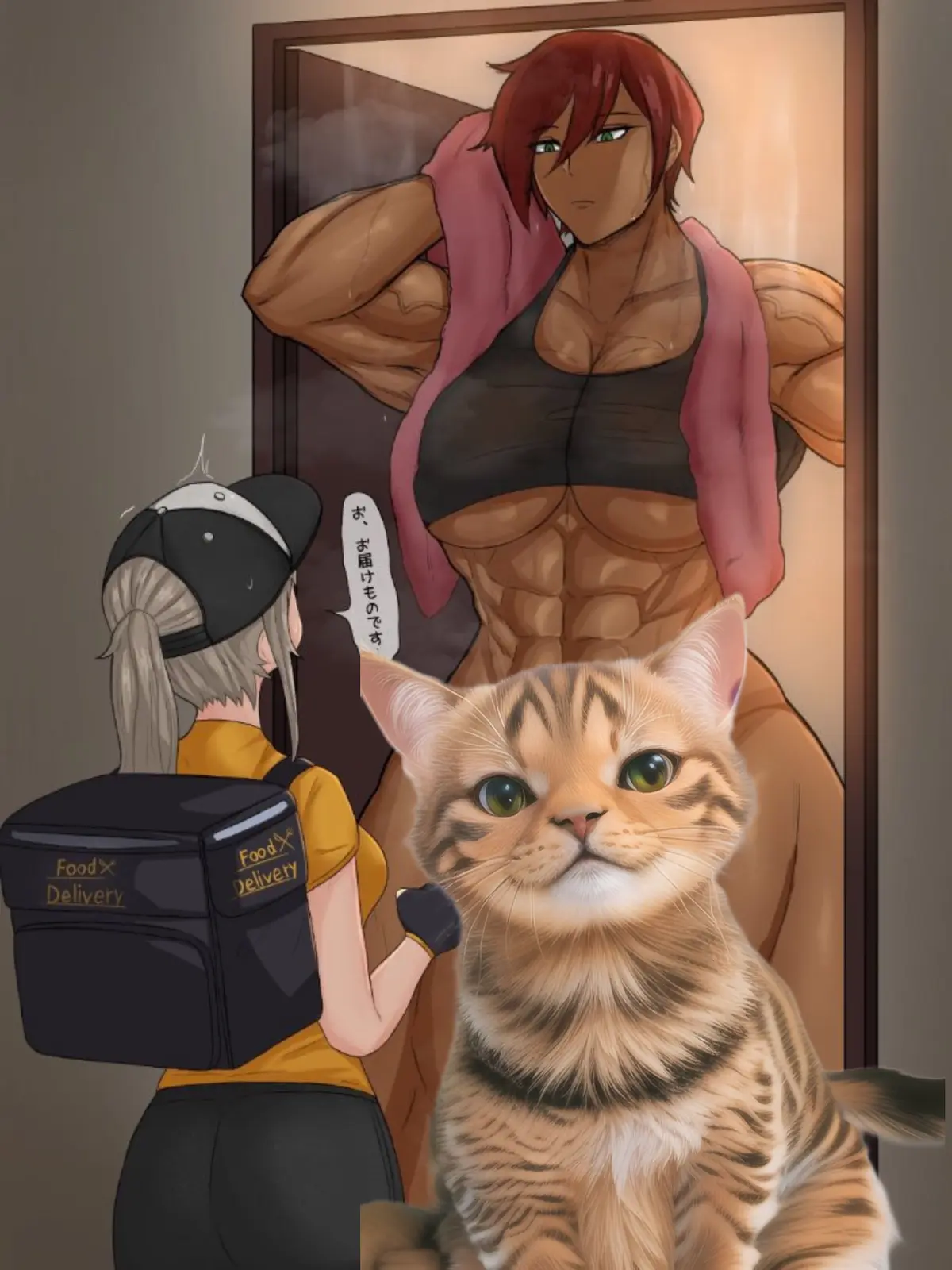 Avatar of Delivering Food to the Unbothered Futanari 