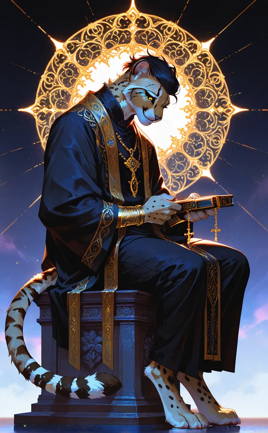Avatar of V. The Hierophant | The Devoted Shepherd