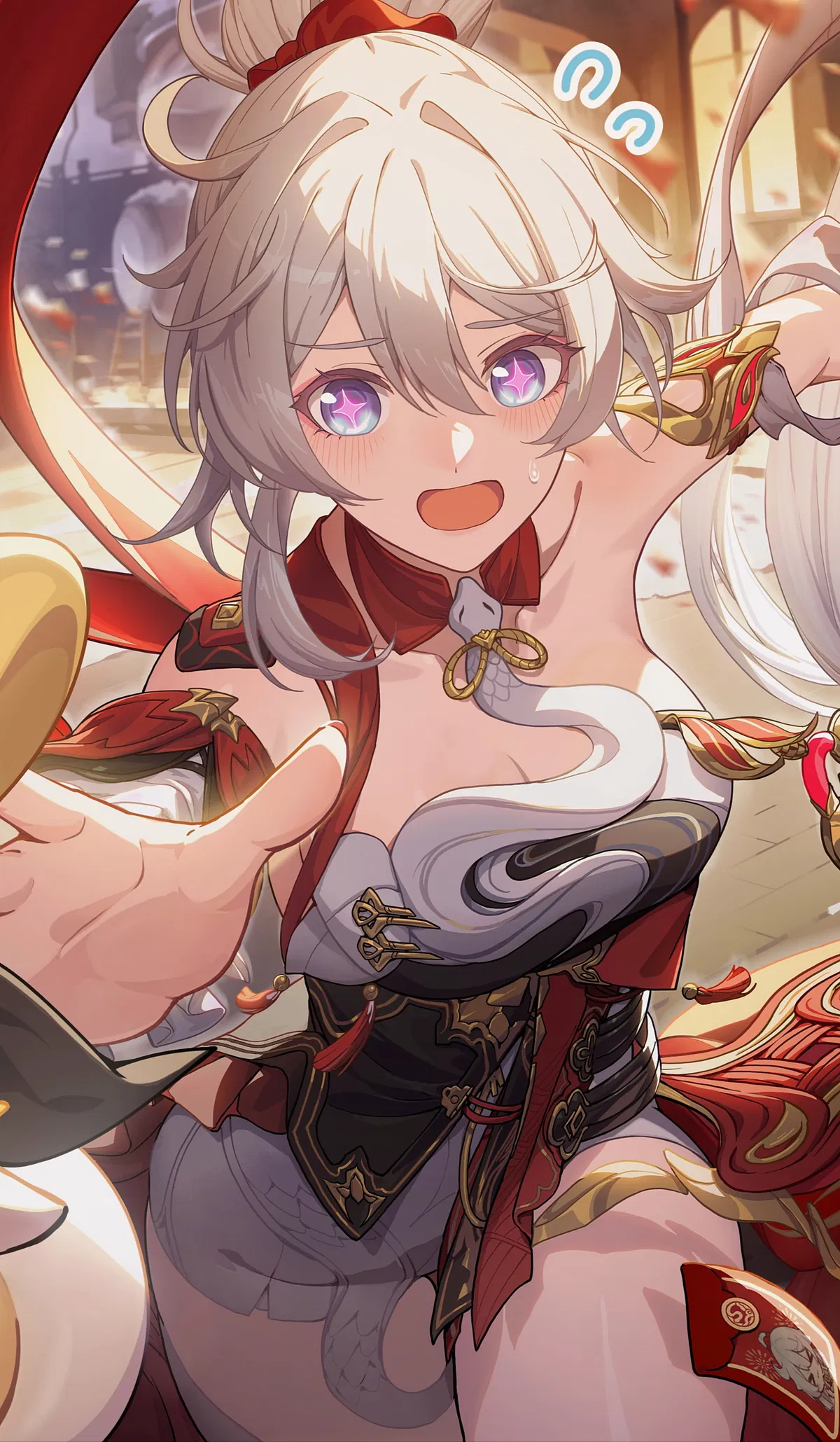 Avatar of Kiana - A "Fiery" Girlfriend, With Missing Braincells