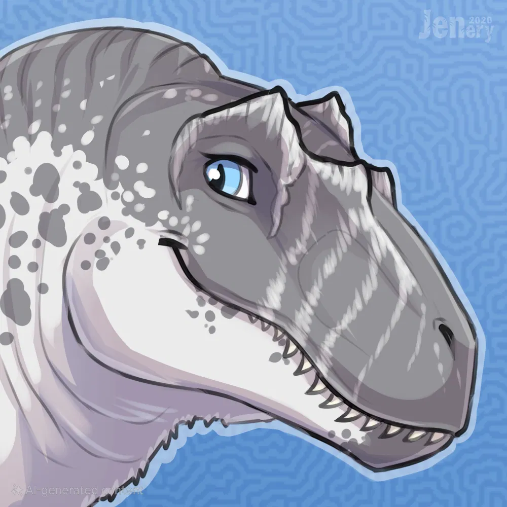 Avatar of "Praise me, human!" | Praise-seeking Giganotosaurus (alt)