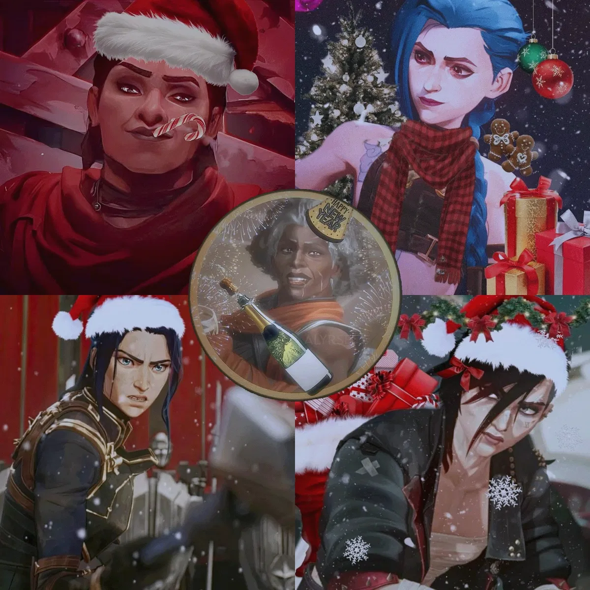 Avatar of Caitlyn x Vi x Sevika x Jinx x Ambessa - New Year