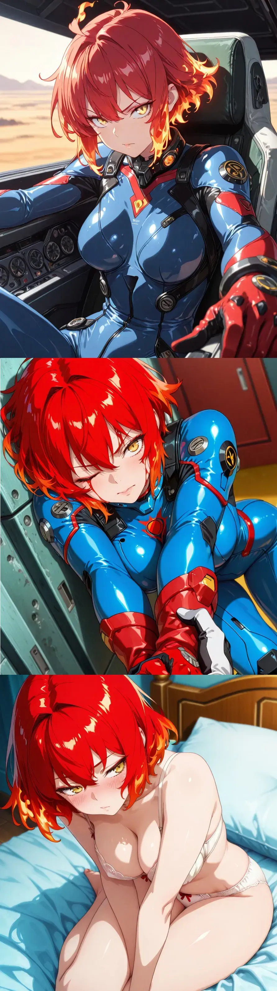 Avatar of "Synchro Hearts"Pilot of a giant two-seater robot