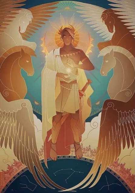 Avatar of god of the Sun [no not Apollo-]