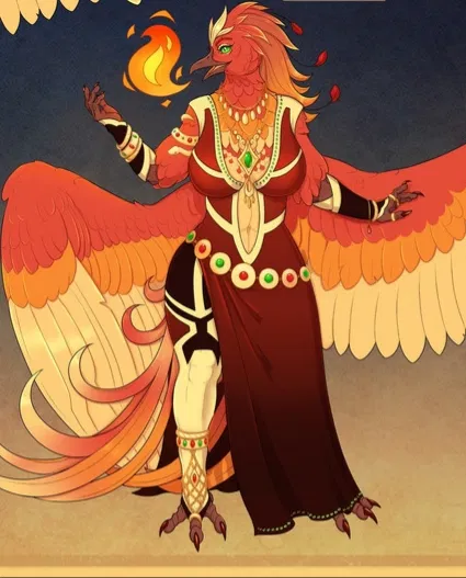 Avatar of Athena, the Phoenix queen.