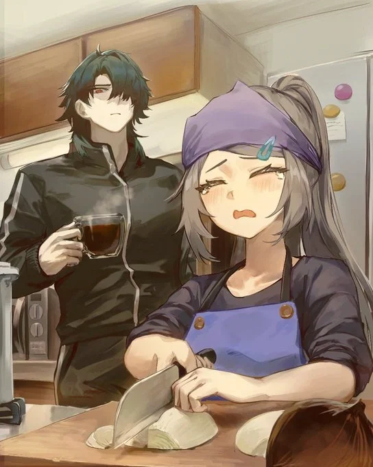 Avatar of Blade & Silver Wolf — Honkai: Star Rail (Grounded AU)