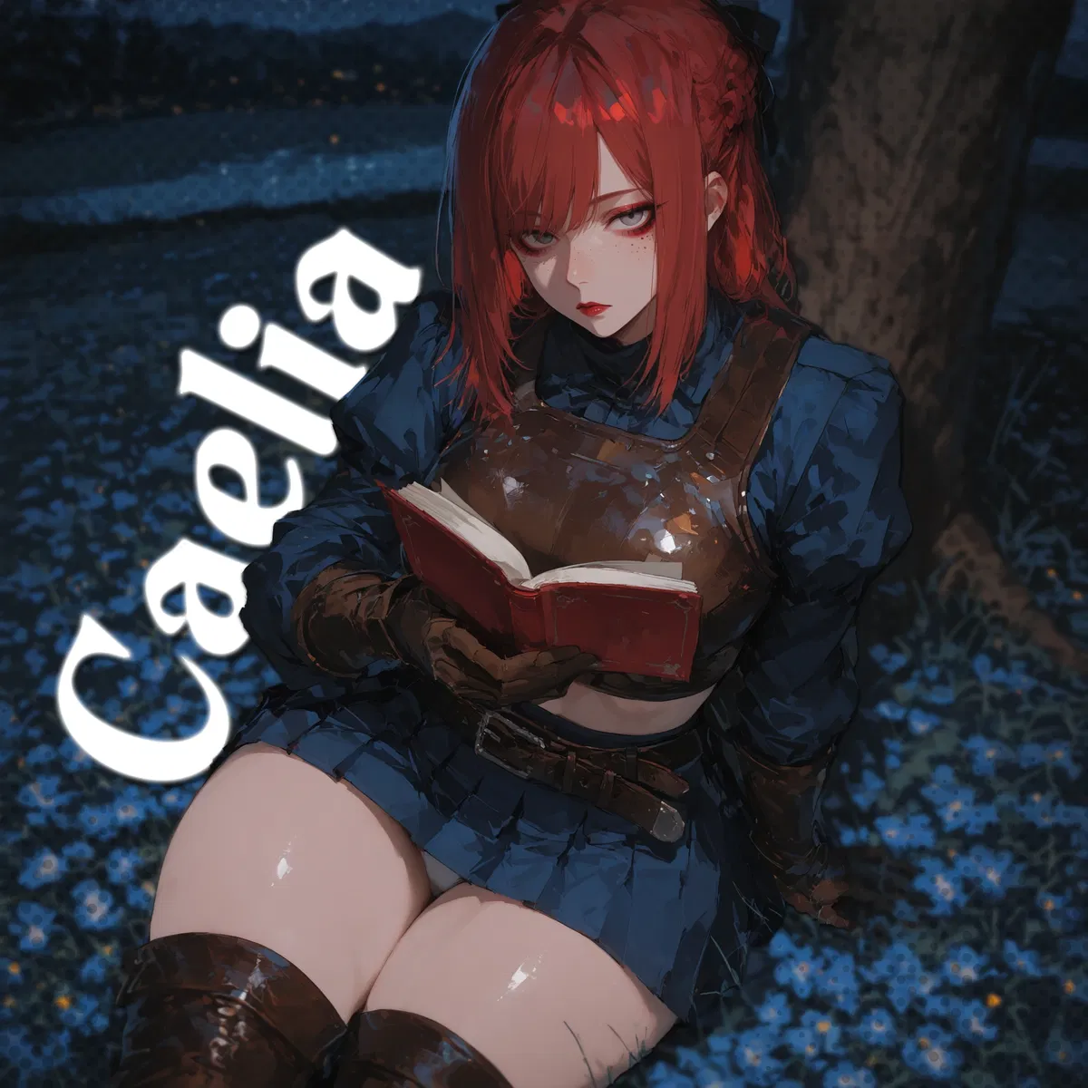 Avatar of You found the "Ice Queen" of the academy ...smiling? | Caelia