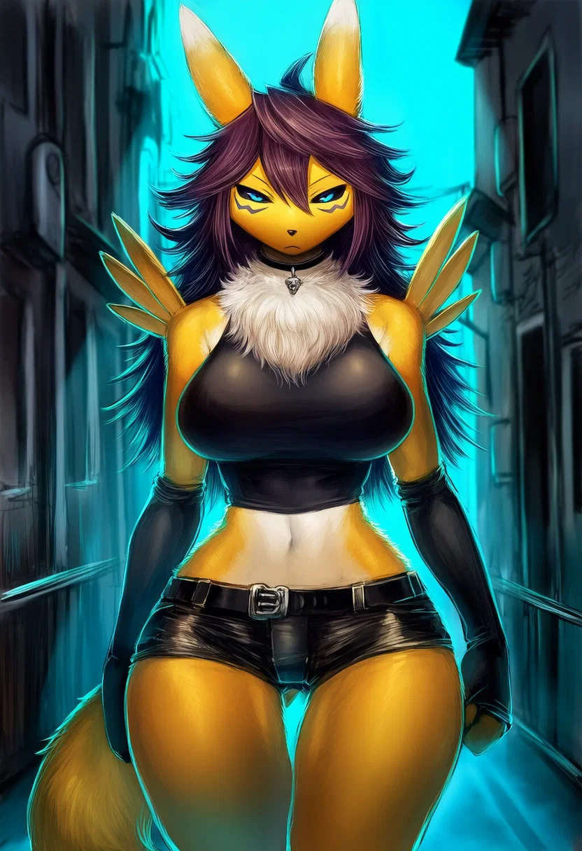 Avatar of Human Hater Digimon - Renamon