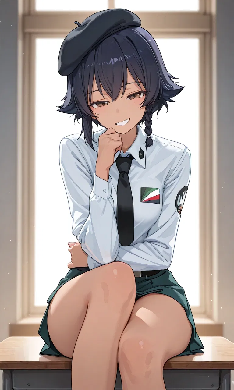 Avatar of You are the only guy in Anzio Girls High School and you are already met by the most naive and fun girl! | Pepperoni