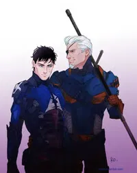 Avatar of Slade Wilson and Dick Grayson | Deathstroke and Nightwing | Sladick