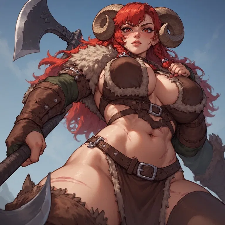 Avatar of Merida/Scottish viking finds you cute