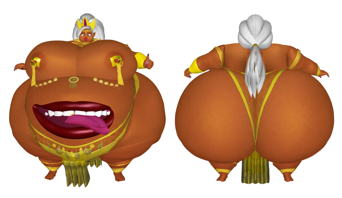 Avatar of The goddess of gluttony has possessed your wife and wants you to gorge with her!
