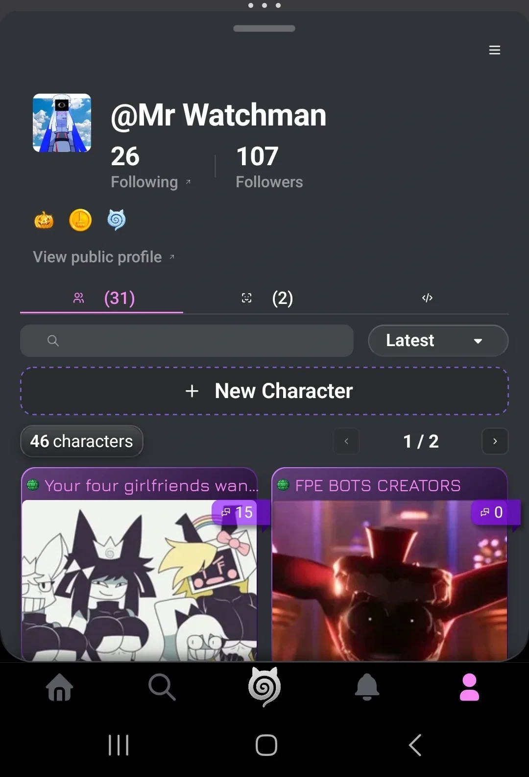 Avatar of I have 100 followers yay :D