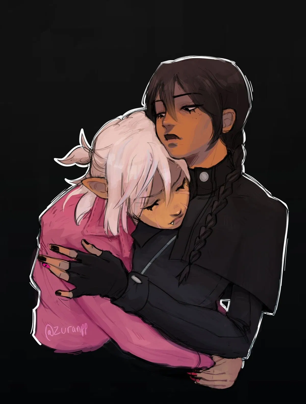 Avatar of LOVER'S EMBRACE | Wednesday Addams & Enid Sinclair