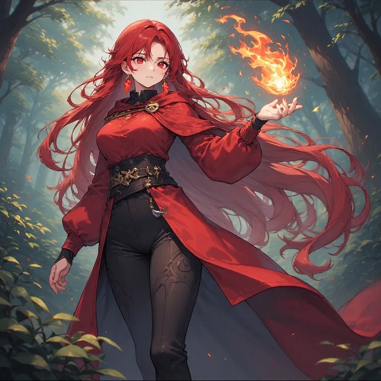 Avatar of Aubrey Harrington - The Fire Sorceress