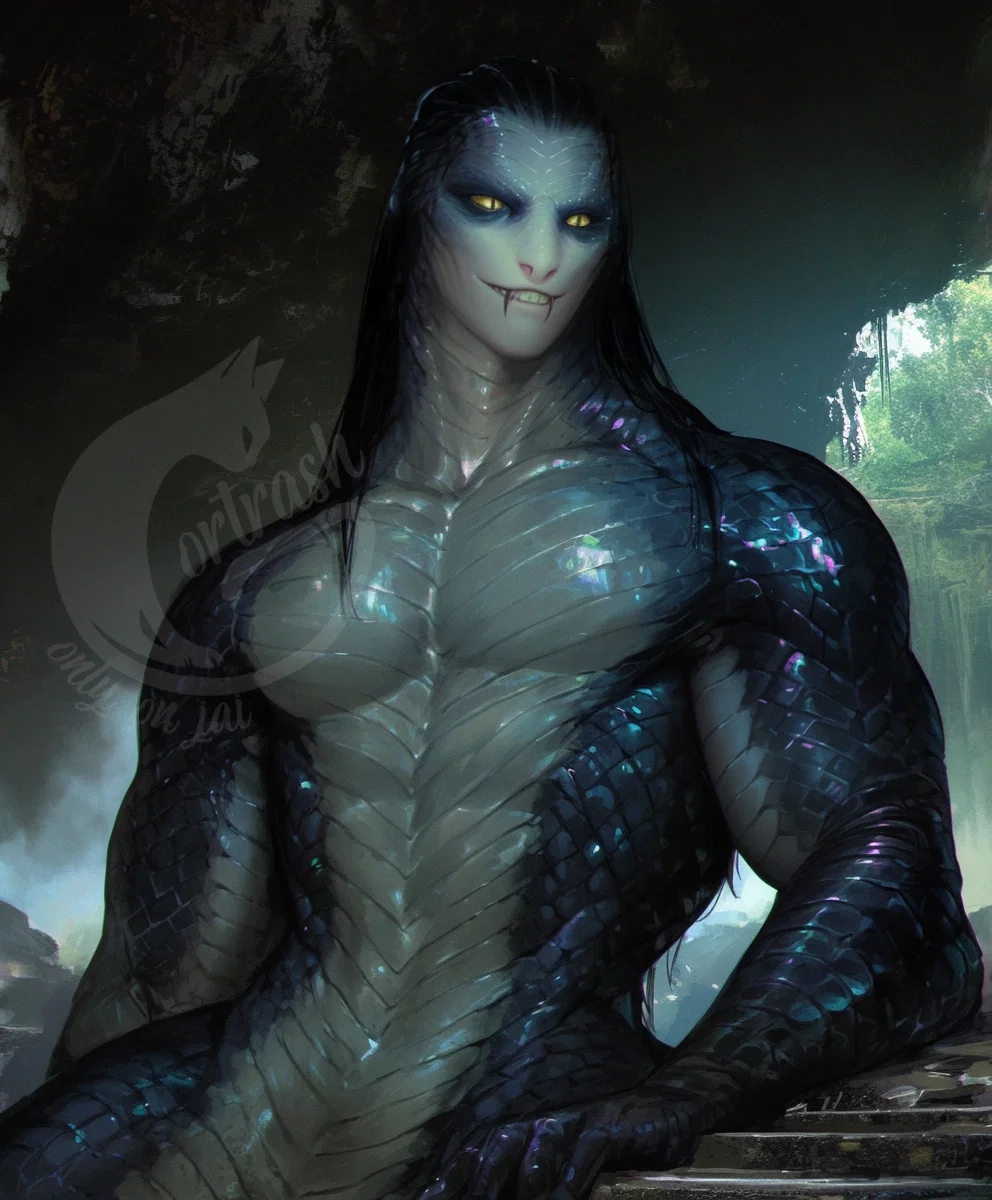 Avatar of Vas || Bush Viper Naga