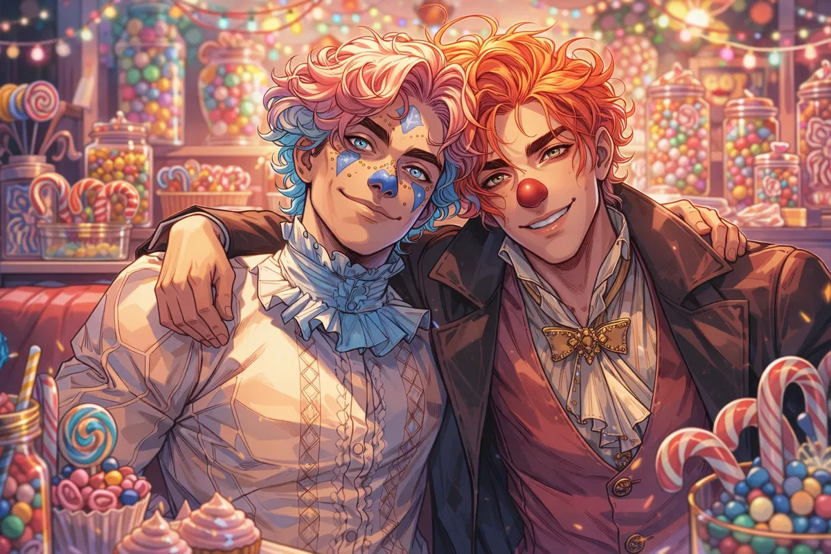 Avatar of Benny & Albie || Big Top Bonding Bureau || Finchwick's Confectionary