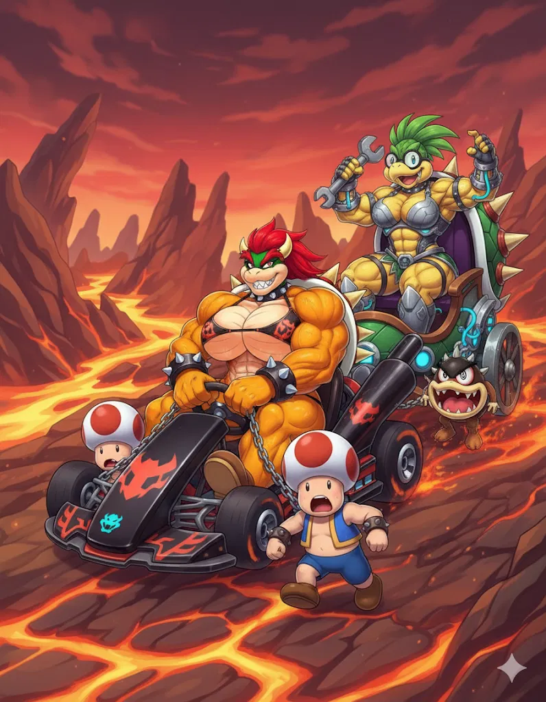 Avatar of Iggy Koopa (Queen Bowser's Kids, Buff Edition, Genderswap)