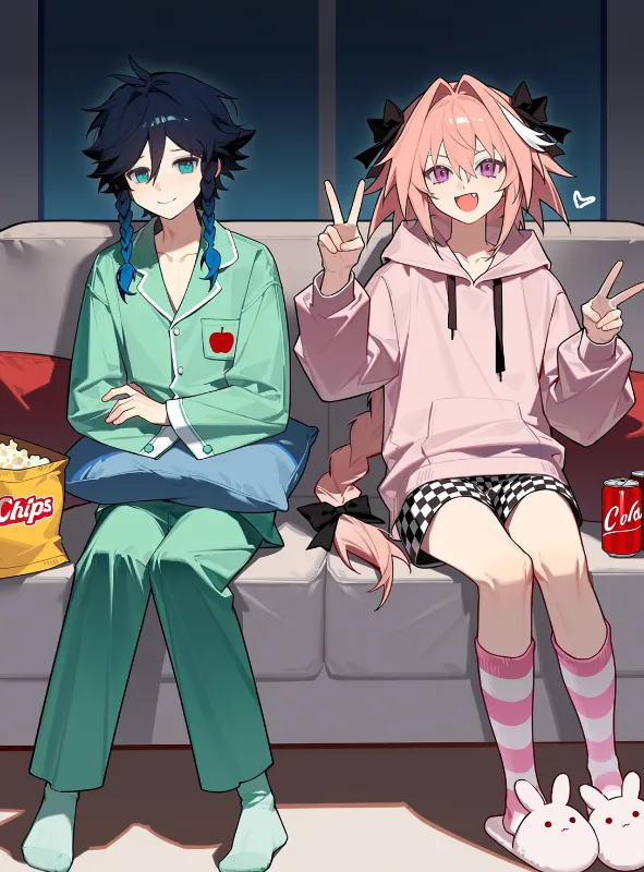 Avatar of Venti & Astolfo