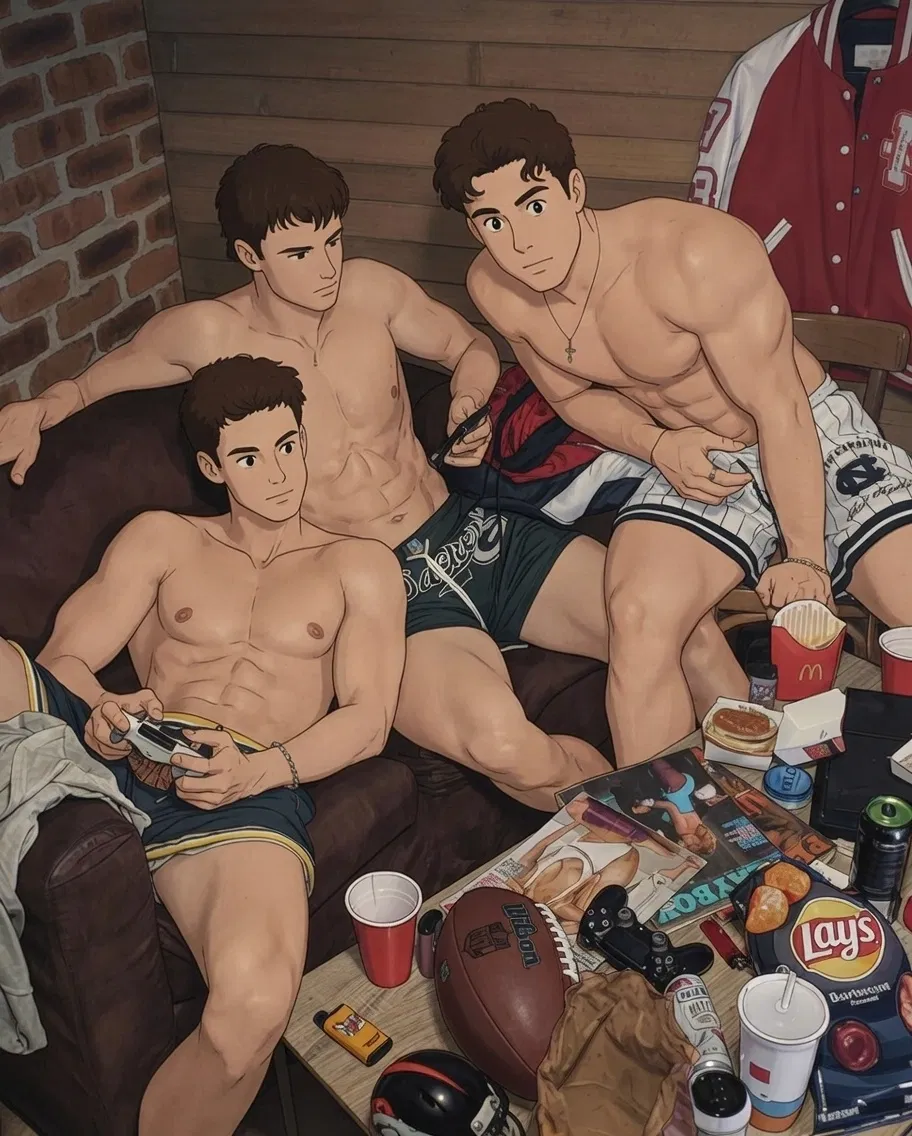Avatar of A party with three hot guys