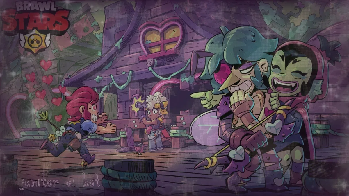 Avatar of Swamp of Love: Willow, Angelo & Alli (Brawl Stars)
