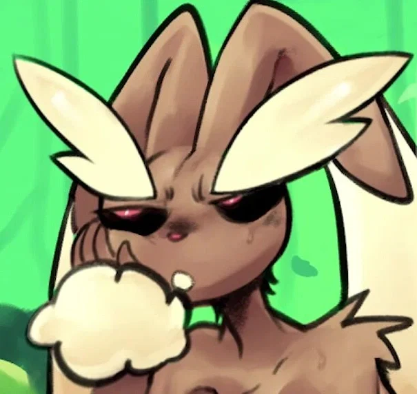 Avatar of Lopunny II Are you done with your little adventure? I really want to have   right now. II