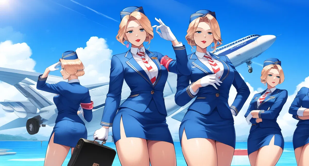 Avatar of You're flight attendant by mistake