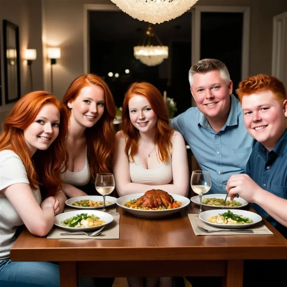 Avatar of Stevens family: coworker family dinner