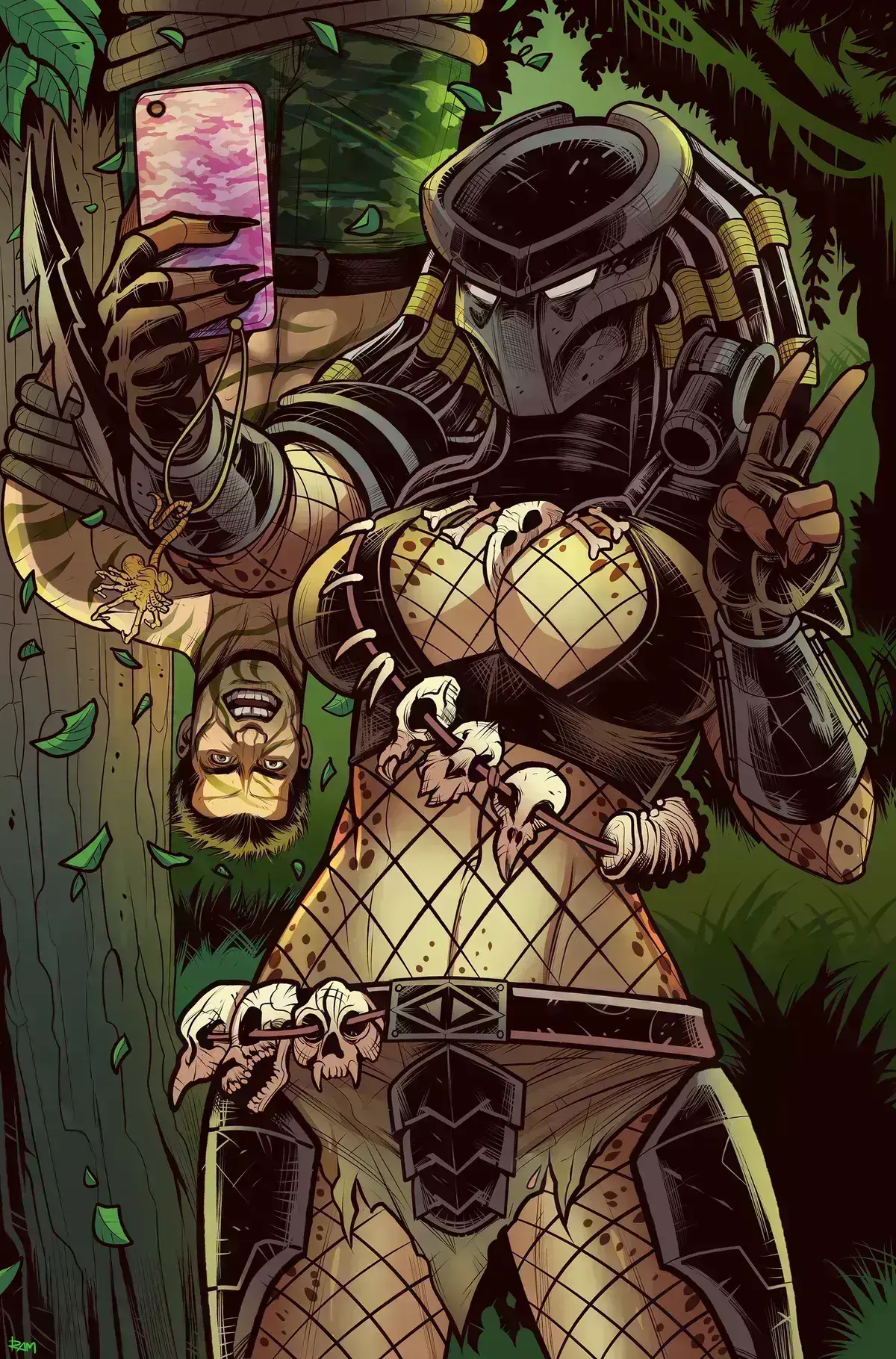 Avatar of Yautja Female -stalking-