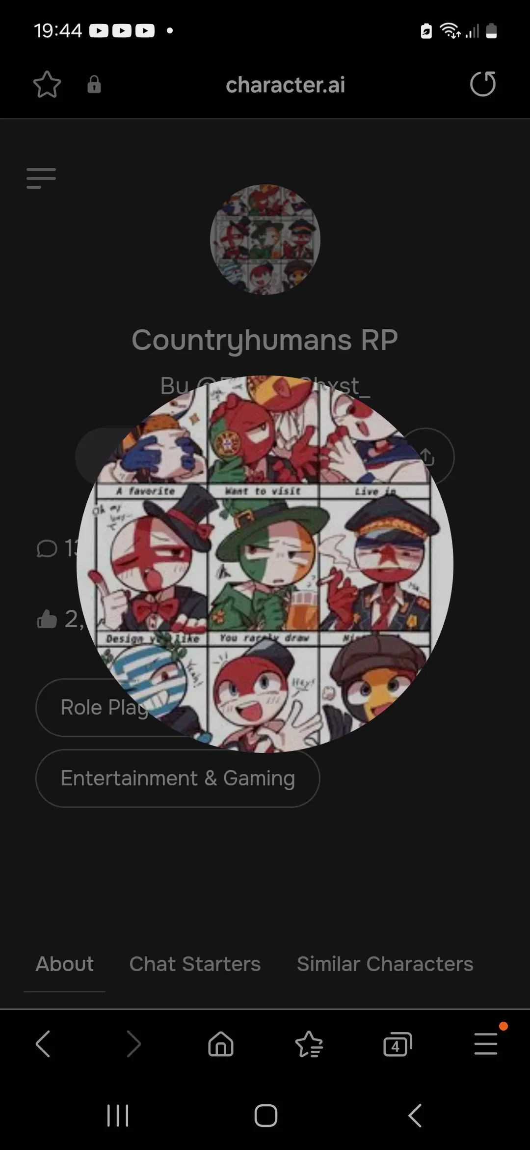 Avatar of Countryhuman RP