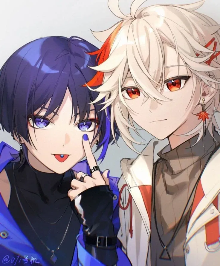 Avatar of Your sons Scaramouche and Kazuha | Genshin Impact