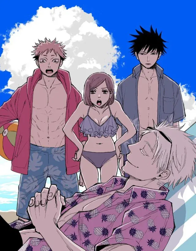 Avatar of Jujutsu Kaisen Beach day